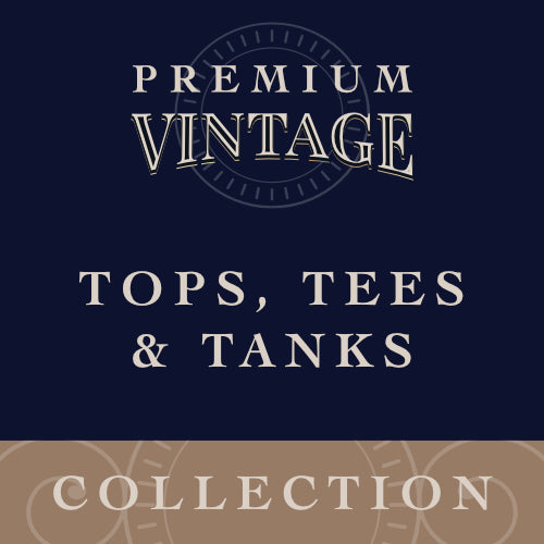 Premium Vintage Tops, Tees & Tanks
