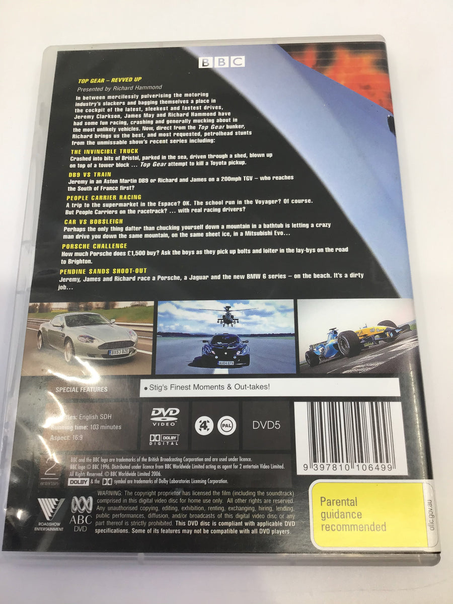 top gear revved up DVD - Top Gear Revved Up - PG - DVDMD319