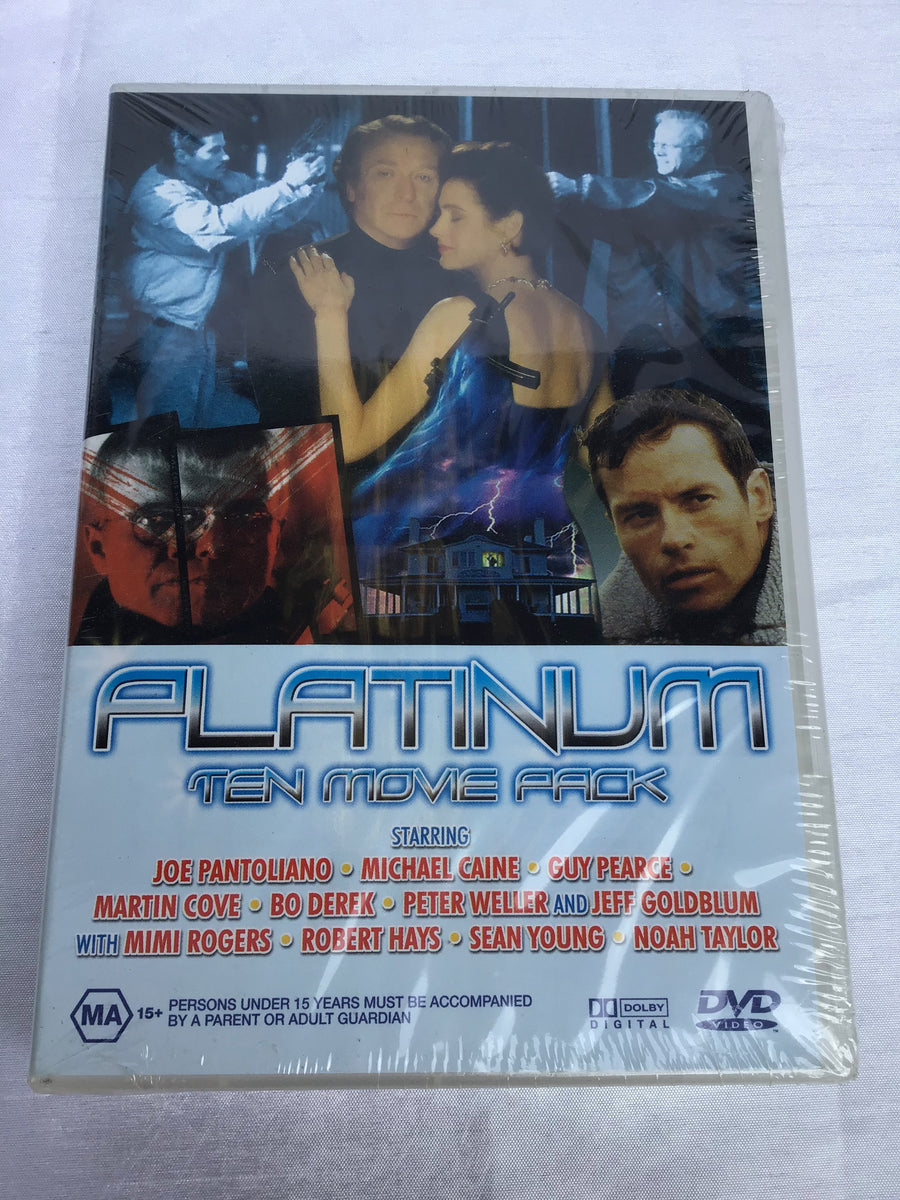 DVD - Platinum Ten Movie Pack - New - MA15+ - DVDBX127 - GEE