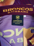 Men's Shirts *New* - Brisbane Broncos - Size XL - MSH MPLU - FAS015 - V.G