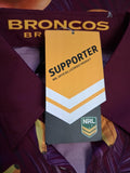 Men's Shirts *New* - Brisbane Broncos - Size XL - MSH MPLU - FAS015 - V.G