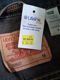 Premium Vintage Denim - Levi Strauss & Co - Size M - PV-DEN - FAS016 - VG
