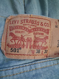 Premium Vintage Denim - Levi Strauss & Co (501) - Size 38 - PV-DEN - FAS019 - VG