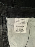Premium Vintage Denim - Men's Black Denim Jeans - Size 31 - PV-DEN - FAS019 - VG