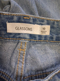 Ladies Denim - Glassons - Size 10 - LJE - FAS021 - VG