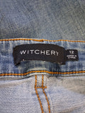Ladies Denim - Witchery - Size 12 - LJE - FAS021 - VG