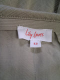 Ladies Skirts - Lily Loves - Size 12 - LSK - FAS022 - VG