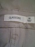 Ladies Shorts - Glassons - Size 10 - LS0 - FAS022 - VG