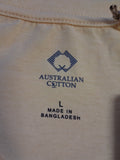 Mens T'Shirts *New* - Australian Cotton - Size L - MTS - FAS023 - VG
