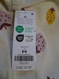 Baby Girls Hoodie *New* - Carter's - Size 4 - GRL GT0 - FAS024 - VG