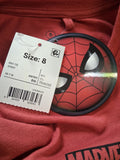Boys T'Shirt *New* - Spiderman - Size 8 - BYS BTS - FAS024 - VG