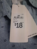Boys Shirts  *New* - Target - Size 10 - BYS BSH - FAS025 - VG