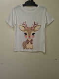 Girls Tops *New* - Mini Mango - Size 7 - GRL GT0 XMAS - FAS025 - VG