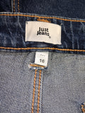Ladies Shorts - Just Jeans - Size 16 - LS0 LJE WPLU - FAS025 - VG