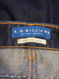 Ladies Denim - R.M.Williams - Size 32/14 - LJE - FAS026 - VG