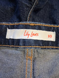 Ladies Denim *New* - Lily Loves - Size 10 - LJE - FAS026 - VG