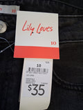 Ladies Denim *New* - Lily Loves - Size 10 - LJE - FAS026 - VG