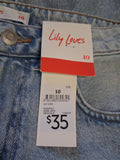 Ladies Denim *New* - Lily Loves - Size 10 - LJE - FAS026 - VG