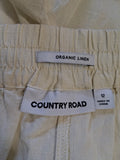 Ladies Shorts - Country Road - Size 12 - LS0 - FAS026 - VG