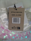 Girls Dresses *New*  - Luna Moon - Size 4-5Yrs - GRL GD0 - FAS029 - VG