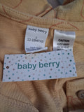 Baby Boys Jumpsuit *New* - Baby Berry - Size 1 - BYS BJUM - FAS029 - VG