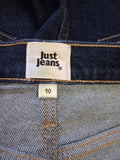 Ladies Denim - Just Jeans - Size 10 - LJE - FAS029 - VG