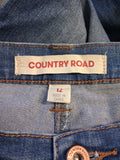 Ladies Denim - Country Road - Size 12 - LJE - FAS030 - VG