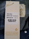 Ladies Denim *New* - Boho Bird - Size 12 - LJE - FAS030 - VG