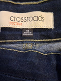 Ladies Denim *New* - Crossroads - Size 18 - LJE WPLU - FAS030 - VG