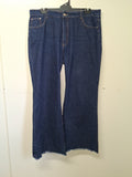 Ladies Denim - Orange Sherbet - Size 18 - LJE - FAS030 - VG