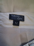 Ladies Skirts - Tokito City - Size 12 - LSK - FAS030 - VG