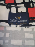 Ladies Skirts -Callan Designs - Size 12 - LSK - FAS031 - VG