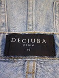 Ladies Denim - Decjuba - Size 10 - LJE - FAS031 - VG