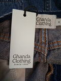 Ladies Denim *New* - Ghanda Clothing - Size 8 - LJE - FAS031 - VG