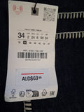 Ladies Denim *New* - Zara - Size 6 - LJE - FAS031 - VG