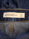 Ladies Denim *New* - Glassons - Size 8 - LJE - FAS031 - VG