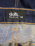 Ladies Denim - Dotti - Size 14 - LJE - FAS031 - VG