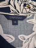 Ladies Tops - Savannah - Size 14 - LT0 - FAS031 - VG
