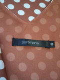 Ladies Tops - Portmans - Size 8 - LT0 - FAS031 - VG