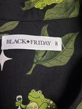 Ladies Tops - Black Friday - Size 8 - LT0 VTOP - FAS032 - VG