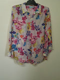 Ladies Tops - Blue Illusion - Size M - LT0 - FAS032 - VG