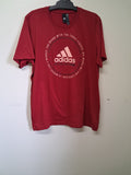 Mens T'shirt - Adidas - Size L - MTS MACT - FAS032 - VG