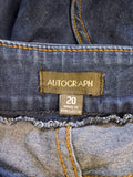Ladies Denim - Autograph - Size 20 - LJE WPLU - FAS034 - VG