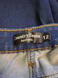 Ladies Denim - Country Denim - Size 12 - LJE - FAS034 - VG
