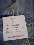 Ladies Denim *New* - Evergreen - Size 14 - LJE - FAS034 - VG