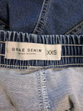 Ladies Denim - Grae Denim - Size XXS - LJE - FAS034 - VG