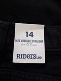 Ladies Denim *New* - Riders By Lee - Size 14 - LJE - FAS001 - VG