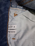 Ladies Denim - Abrand Jeans - Size 9/27 - LJE - FAS002 - VG
