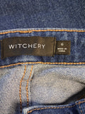 Ladies Denim - Witchery - Size 6 - LJE - FAS002 - VG
