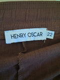 Ladies Skirts - Henry Oscar - Size 22 - LSK WPLU - FAS002 - VG